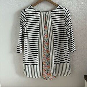 Matilda Jane X Joanna Gaines Striped Floral Top Medium